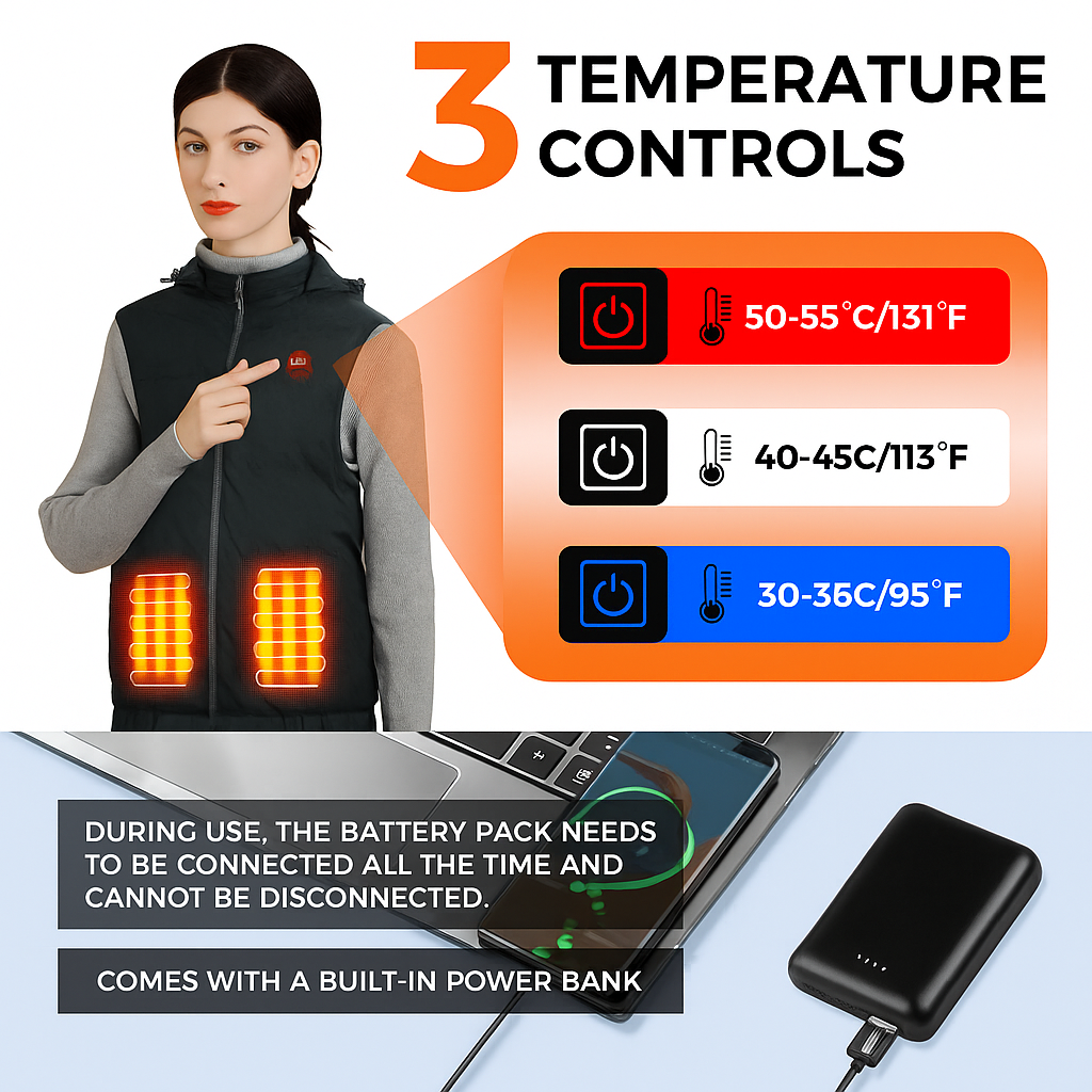 CoreWarmth Pro Heated Vest
